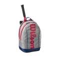 Wilson Tennis-Rucksack Junior/Kinder (Hauptfach+Schlägerfach) grau